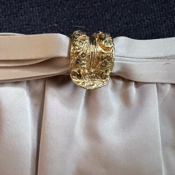 NWT 1950s vintage silk ‘After Five’ Lowy &Mund evening clutch purse w coin purse - Picture 7 of 9